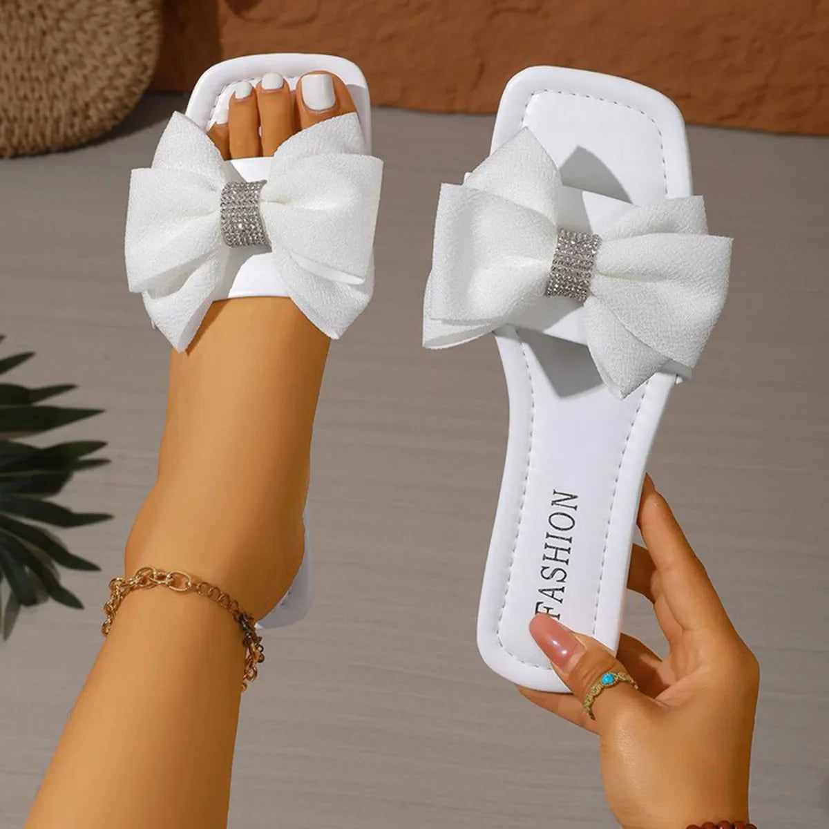 Chic Bow Summer Sandals