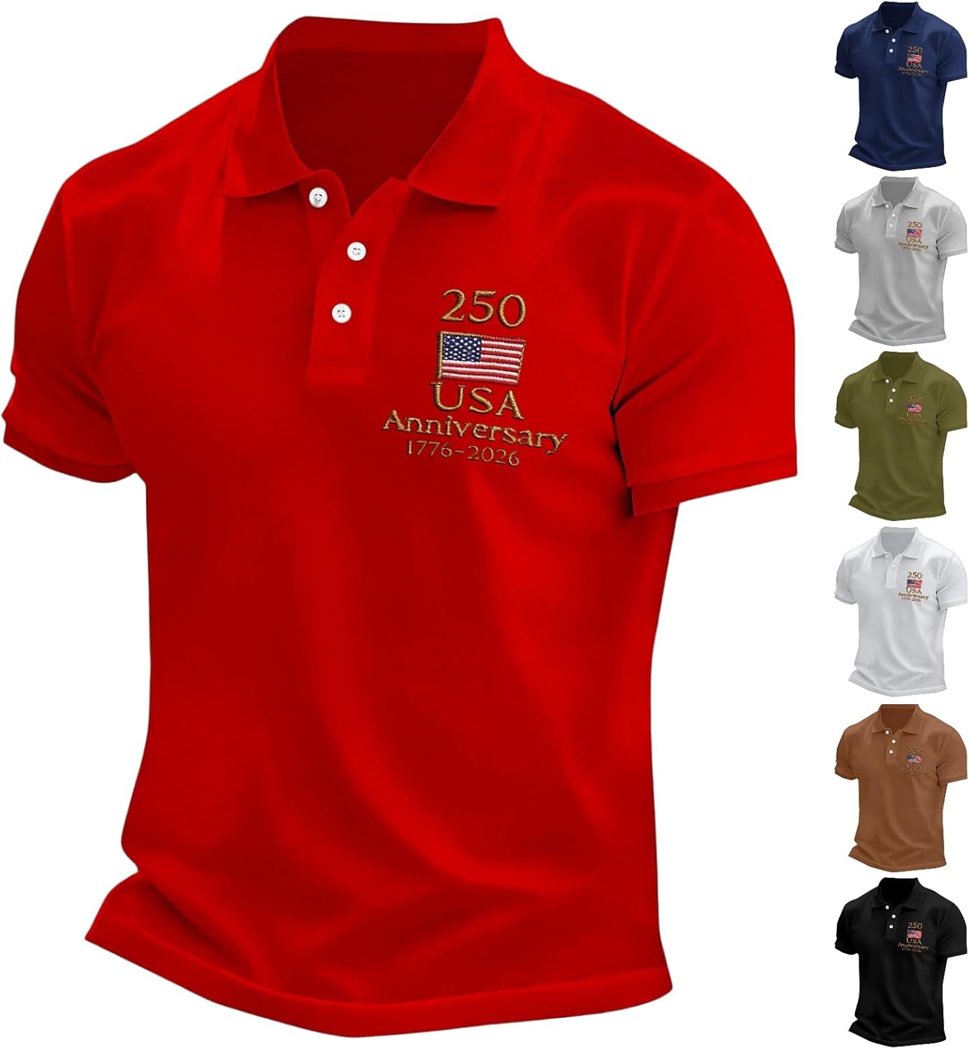 American Pride Polo Shirt